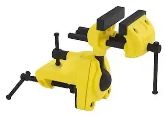 Clas Ohlson Bordsskruvstycke med kulled stanley erbjuda