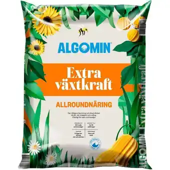Blomsterlandet Trädgårdsnäring extra växtkraft algomin erbjuda