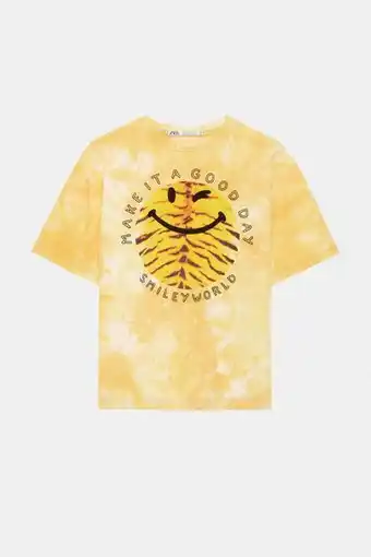 ZARA Tie-dye smileyworld ® happy collection t-shirt - limited edition erbjuda