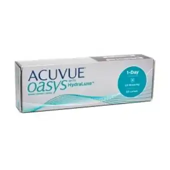 Acuvue oasys 1-day with hydraluxe 30 st linser