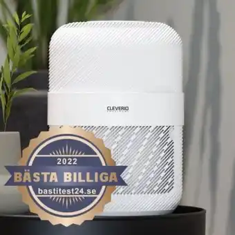 Kjell & Company Cleverio cleverio air purifier stilren luftrenare erbjuda