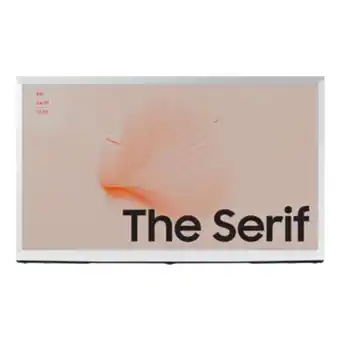 55" the serif 4k smart tv cloud white