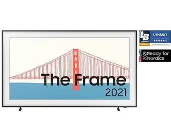 Samsung 43" the frame smart 4k tv (2021) erbjuda