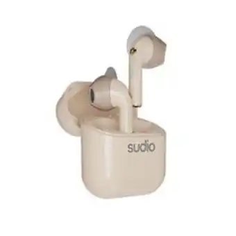Teknikmagasinet Sudio nio trådlösa in-ear hörlurar sand erbjuda