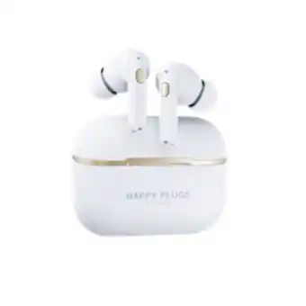 Teknikmagasinet Happy plugs air 1 zen trådlösa in-ear hörlurar vit erbjuda