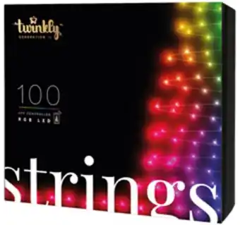 Twinkly smart rgb led ljusslinga 100