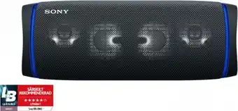 Sony srs-xb43 - kraftfull bluetooth-högtalare med extra bass™ och ljus, svart