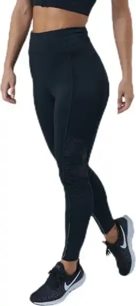 Sportamore Fast lane winter tights black/silver erbjuda