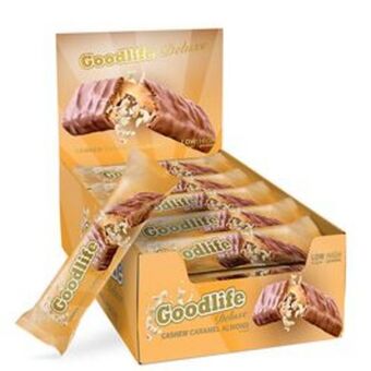 Gymgrossisten 12 x goodlife deluxe, 60 g erbjuda