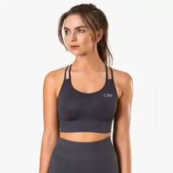 Gymgrossisten Iciw define seamless sport bra, graphite erbjuda