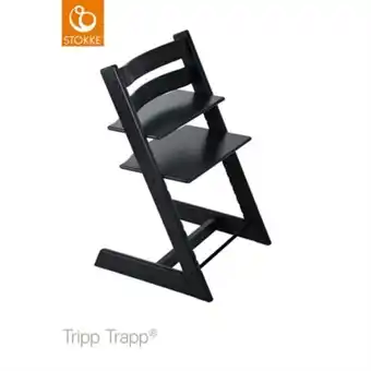 Stokke® tripp trapp stol svart
