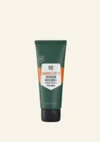 Guarana and coffee energising moisturiser for men