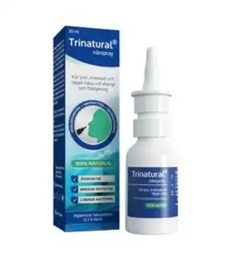 LloydsApotek Trinatural nässpray 30 ml erbjuda
