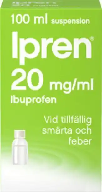 Ipren, oral suspension 20 mg/ml 100 milliliter