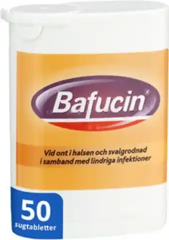 Bafucin, sugtablett 50 styck