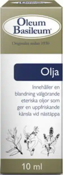 Oleum basileum olja 10 ml