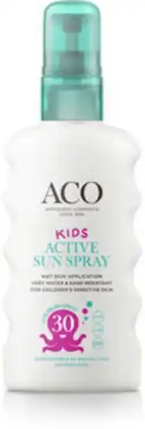Aco kids active sun spray spf 30 175 ml