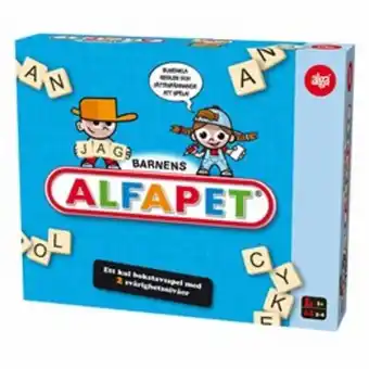 Lekia Alga, barnens alfapet erbjuda