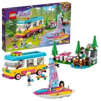 Lekia Lego friends 41681, husbil och segelbåt i skogen erbjuda