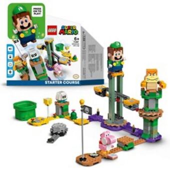 Lekia Lego super mario 71387, äventyr med luigi – startbana erbjuda
