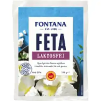 ICA Maxi Feta 24 % laktosfri 150g fontana erbjuda