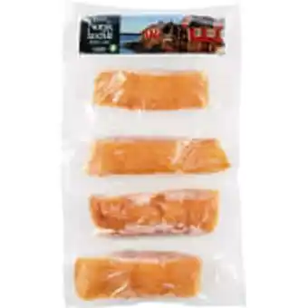 ICA Maxi Laxfilé fryst 4-p 500g pacific brand erbjuda
