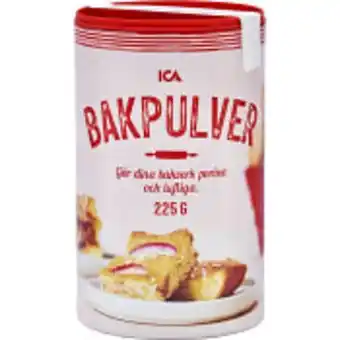 ICA Maxi Bakpulver 225g ica erbjuda