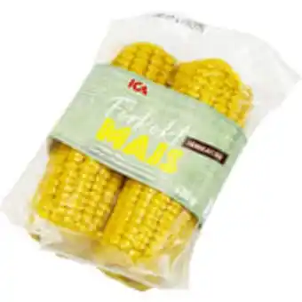 ICA Maxi Majskolv förkokt 2-p 400g ica erbjuda