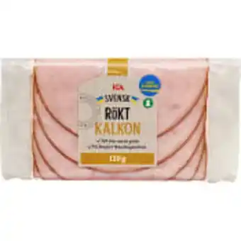 ICA Maxi Kalkon rökt 120g ica erbjuda