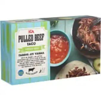 ICA Maxi Pulled beef taco 370g ica erbjuda