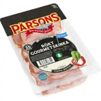 ICA Maxi Gourmetskinka rökt 200g pärsons erbjuda