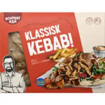ICA Maxi Kebab klassisk 275g schysst käk erbjuda