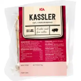 ICA Maxi Kassler i bit vinmarinerad ca 600g ica erbjuda