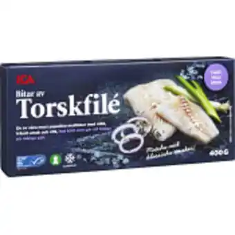 ICA Maxi Torskfilé fryst 400g ica erbjuda