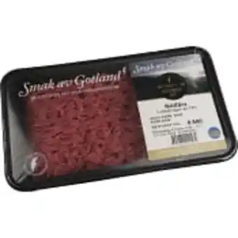 ICA Maxi Nötfärs 12% 500g smak av gotland erbjuda