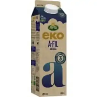 ICA Maxi Filmjölk a-fil plus dofilus 3% ekologisk 1000g arla erbjuda