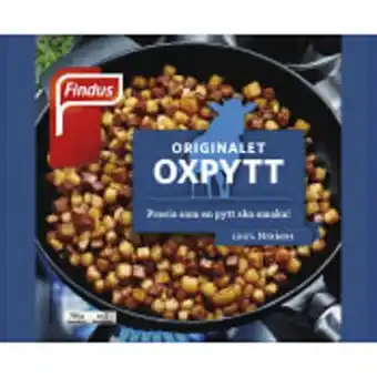 Oxpytt nötkött fryst 750g findus