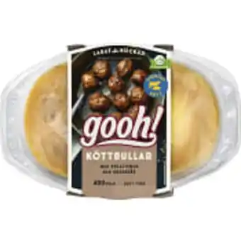 ICA Maxi Köttbullar med potatismos och gräddsås 400g gooh erbjuda