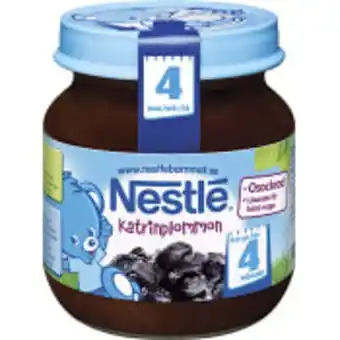 ICA Maxi Katrinplommon från 4m 125g nestle erbjuda