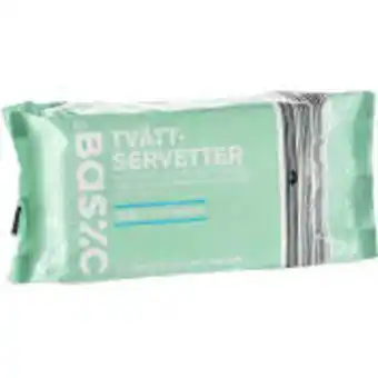 Tvättservetter oparfymerade 72-p ica basic