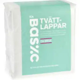 ICA Maxi Tvättlappar 250-p ica basic erbjuda