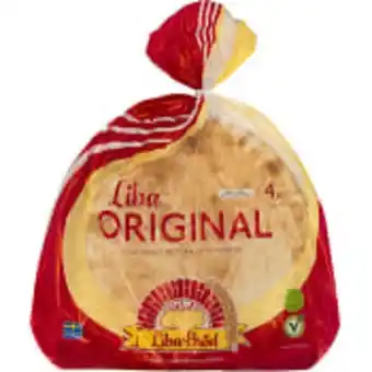 ICA Maxi Tunnbröd 348g liba bröd erbjuda