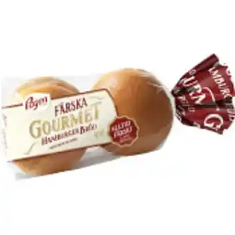 Hamburgerbröd brioche gourmet 4-p 320g pågen