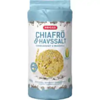Majskakor chiafrö & havssalt glutenfri 130g friggs