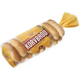 ICA Maxi Korvbröd 16-p 432g korvbrödsbagarn erbjuda
