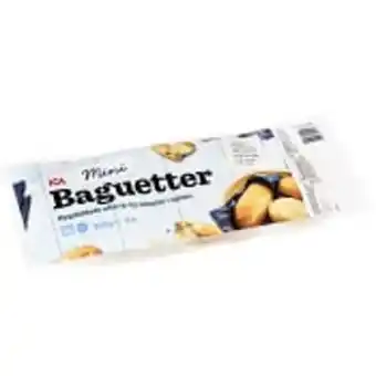 ICA Maxi Minibaguetter 6-p 300g ica erbjuda