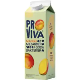 ICA Maxi Fruktdryck mango 1l proviva erbjuda