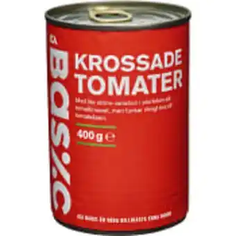 ICA Maxi Krossade tomater 400g ica basic erbjuda