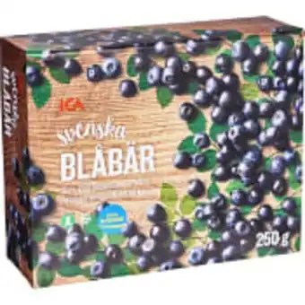 ICA Maxi Blåbär frysta 250g ica erbjuda