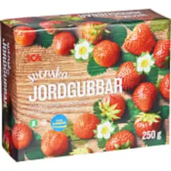 ICA Maxi Svenska jordgubbar fryst 250g ica erbjuda